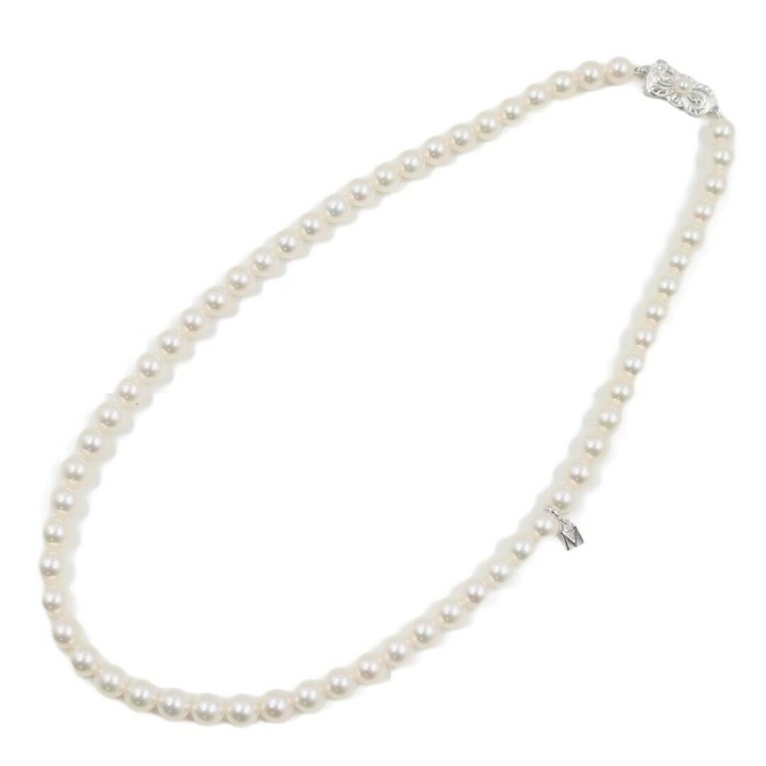 ミキモト MIKIMOTO パールネックレス SV金具 ネックレス レ