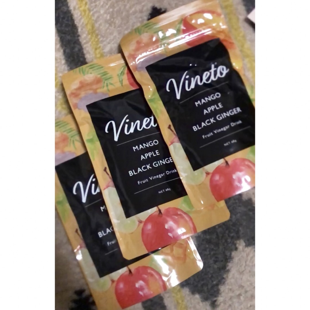 3袋セット  vinetoアップルマンゴー コスメ/美容のダイエット(ダイエット食品)の商品写真