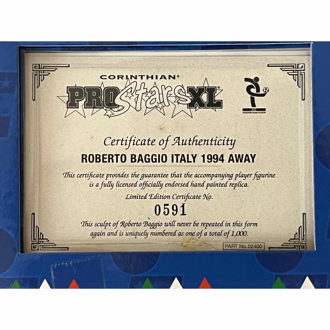 コリンシアン フィギュアXL R・バッジョ イタリア代表1994アメリカW杯-