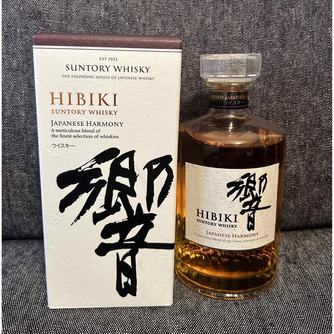 サントリー(サントリー)の【箱付き】サントリー　響　ジャパニーズハーモニー 食品/飲料/酒の酒(ウイスキー)の商品写真