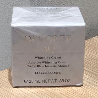 コスメデコルテ(COSME DECORTE)の◆コスメデコルテ AQ ホワイトニングクリーム 25g(フェイスクリーム)