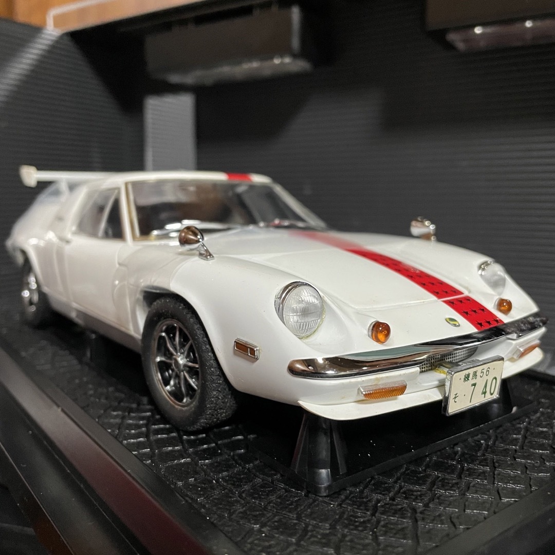 ミニカー激レア！絶版未展示品 京商1/18ロータスヨーロッパスペシャル サーキットの狼