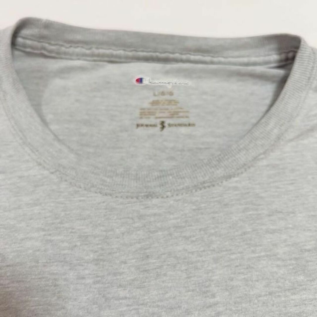 Champion(チャンピオン)の美品　チャンピオンｘジャーナルスタンダード 半袖Tシャツ グレー Ｌ メンズのトップス(Tシャツ/カットソー(半袖/袖なし))の商品写真