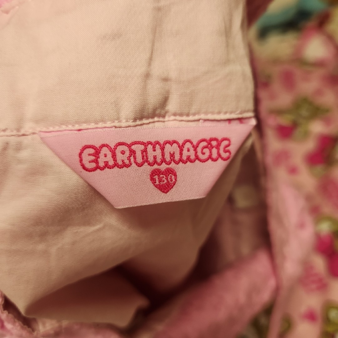 EARTHMAGIC(アースマジック)のアースマジック ジャンスカ ワンピース キッズ/ベビー/マタニティのキッズ服女の子用(90cm~)(ワンピース)の商品写真