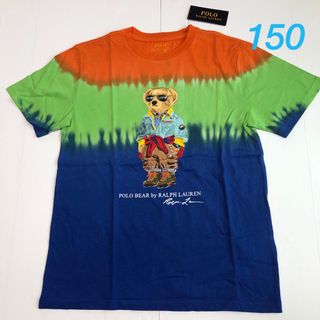 ポロラルフローレン(POLO RALPH LAUREN)の新作◇ラルフローレン ポロベア タイダイ コットンTシャツ M/150(Tシャツ/カットソー)