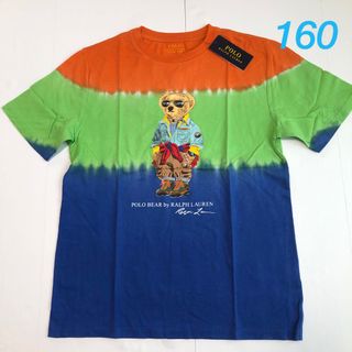 ポロラルフローレン(POLO RALPH LAUREN)の新作◇ラルフローレン ポロベア タイダイ コットンTシャツ L/160(Tシャツ/カットソー)