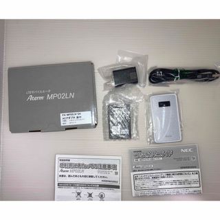 エヌイーシー(NEC)のNEC モバイルルータ Aterm PA-MP02LN-SA　未使用品(PC周辺機器)