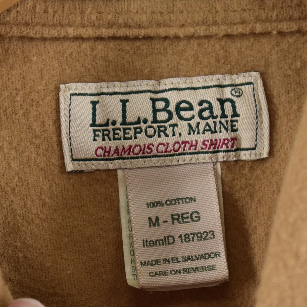 エルエルビーン L.L.Bean 長袖 シャモアクロスシャツ メンズL /eaa347908