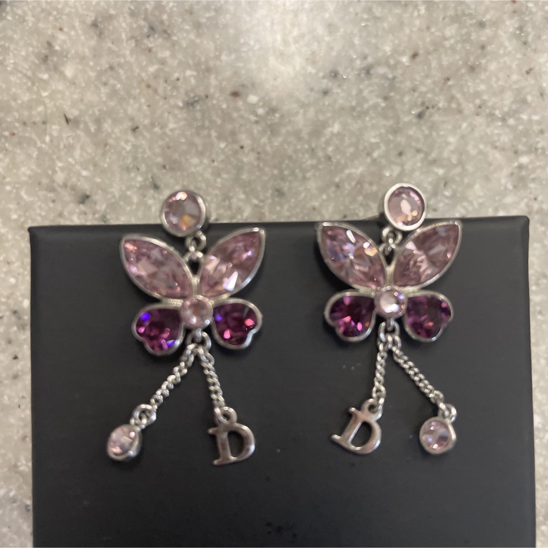 Christian Dior(クリスチャンディオール)のChristian Dior☆バタフライピアス レディースのアクセサリー(ピアス)の商品写真