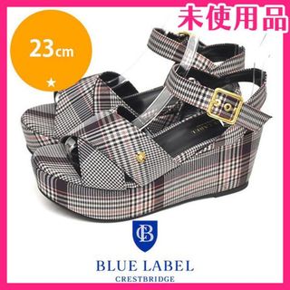 美しい ✨新品同様【BLUE LABEL サンダル 厚底 CRESTBRIDGE】 サンダル