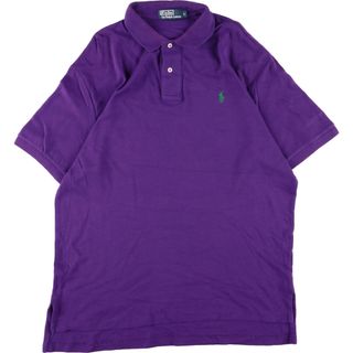 ラルフローレン(Ralph Lauren)の古着 ラルフローレン Ralph Lauren POLO by Ralph Lauren 半袖 ポロシャツ メンズL /eaa343320(ポロシャツ)