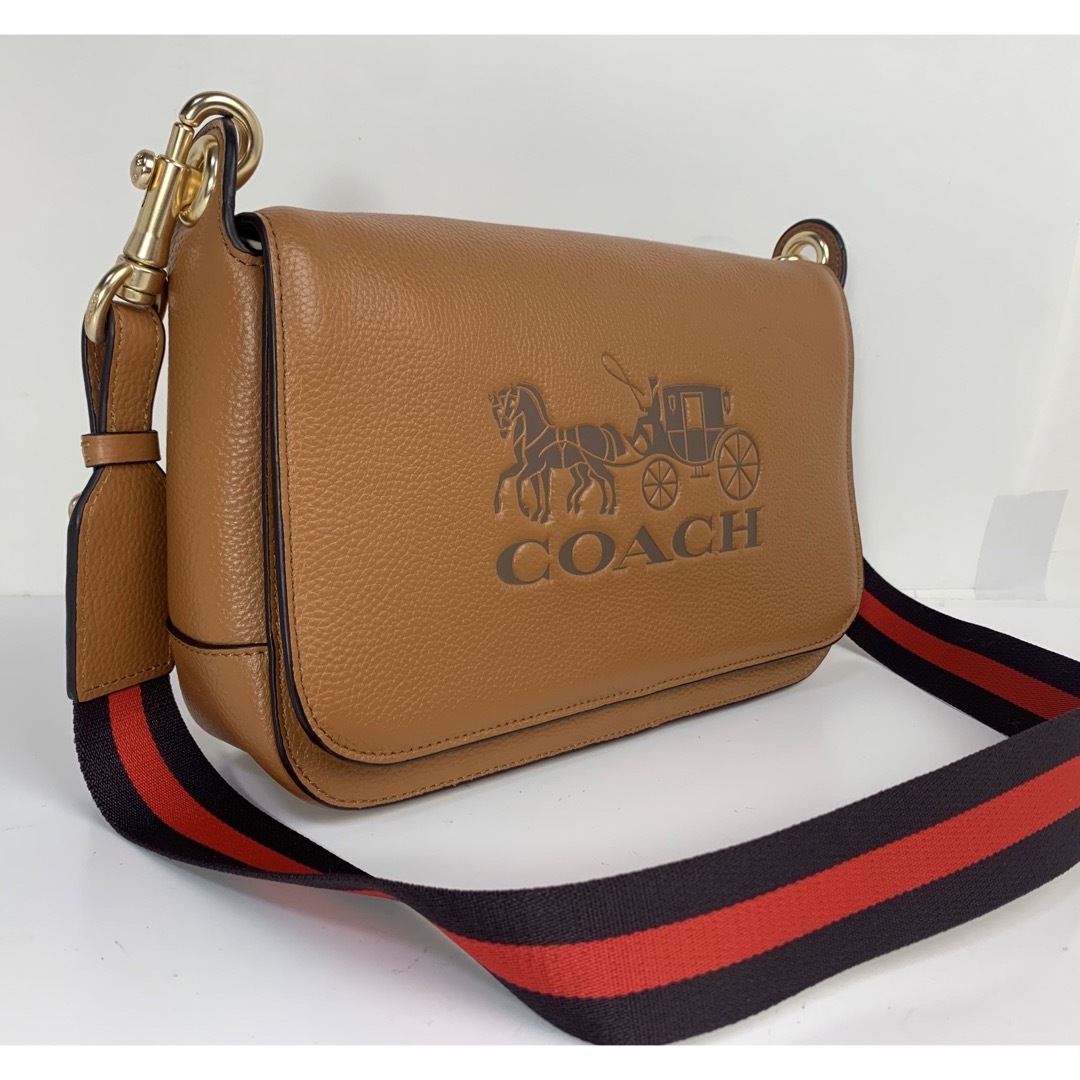 美品☆コーチ COACH レザー ホースアンドキャリッジ ショルダーバッグ