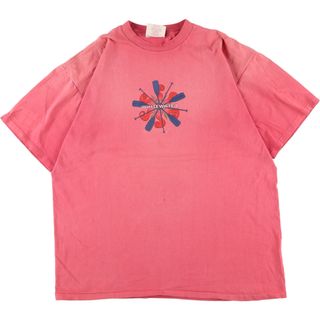 古着 90年代 HIGH WIND 両面 プリントTシャツ USA製 メンズXL ヴィンテージ /eaa346232(Tシャツ/カットソー(半袖/袖なし))