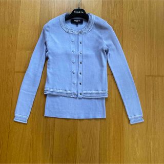 PAULE KA - ポールカ カーディガンと半袖ニットのセットアップの通販