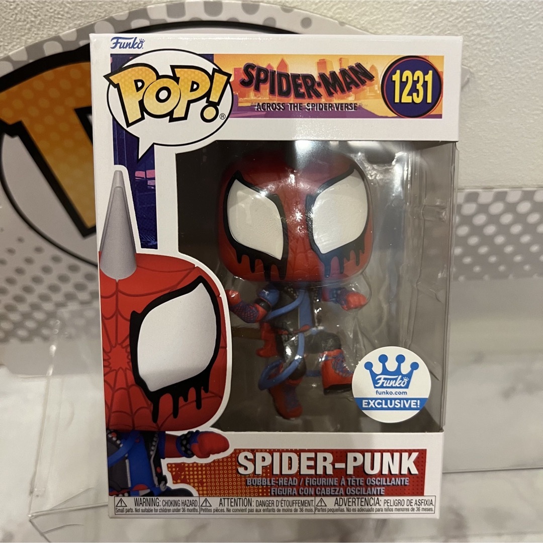 ラスト1FUNKO POP!  アクロス・ザ・スパイダーバース　スパイダーパンク