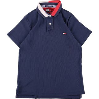 トミーヒルフィガー(TOMMY HILFIGER)の古着 トミーヒルフィガー TOMMY HILFIGER 半袖 ポロシャツ レディースL /eaa346572(ポロシャツ)