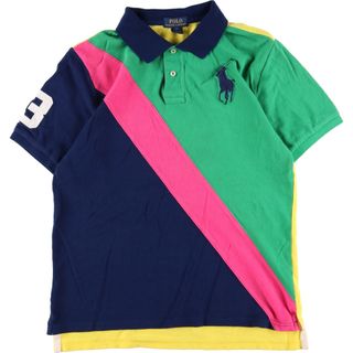 ラルフローレン(Ralph Lauren)の古着 ラルフローレン Ralph Lauren POLO RALPH LAUREN 半袖 ポロシャツ レディースXL /eaa346574(ポロシャツ)