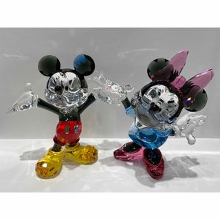 スワロフスキー ディズニー ミッキーマウス & ミニーマウス オブジェ
