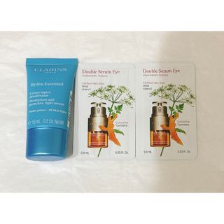 クラランス(CLARINS)のクラランス　イドラエッセンシャル ライトクリーム　ダブルセーラムアイ(サンプル/トライアルキット)