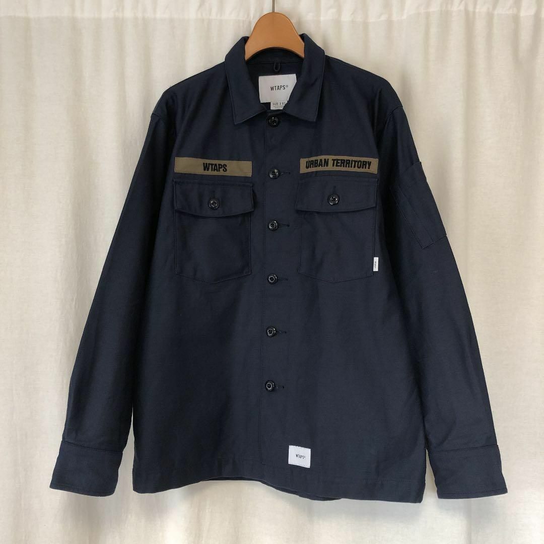 WTAPS 20AW  BUDS  ネイビー　Lサイズ　正規店購入　2日以内発送