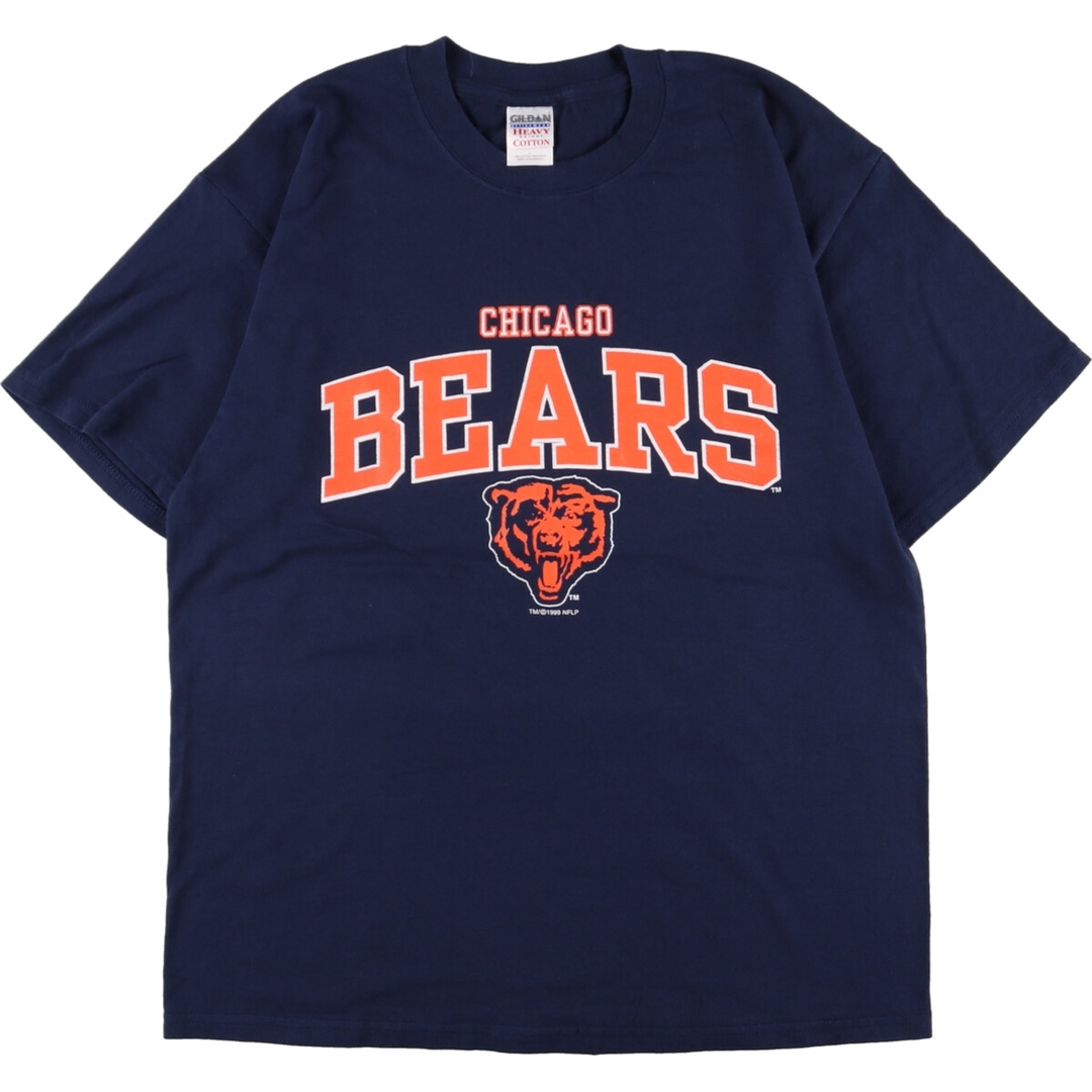 GILDAN CHICAGO BEARS スポーツプリントTシャツ メンズL /eaa346753