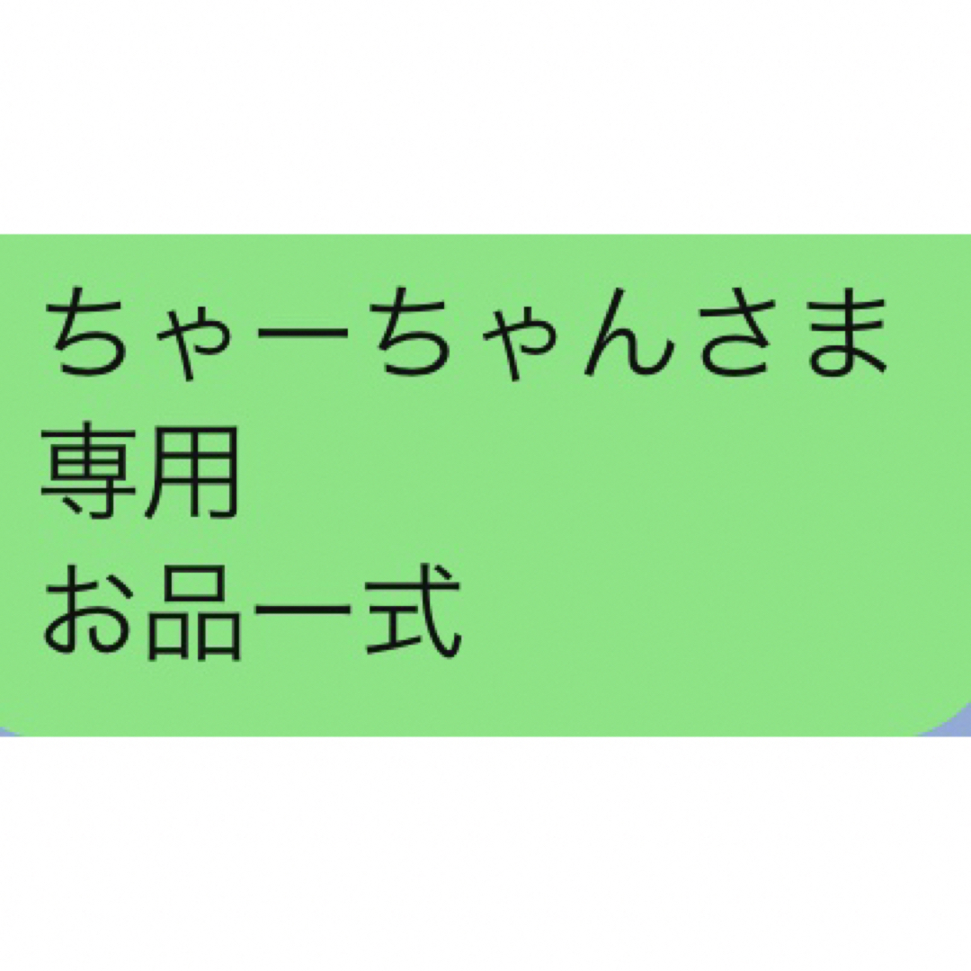 ちゃーちゃんさま 専用 お品一式その他