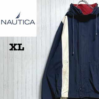 カーキ×インディゴ 【ビックシルエット☆】ヴィンテージ ジャケット XL