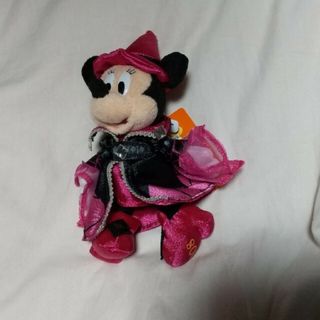 ディズニー(Disney)のミニー ハロウィーン ぬいぐるみバッジ(キャラクターグッズ)