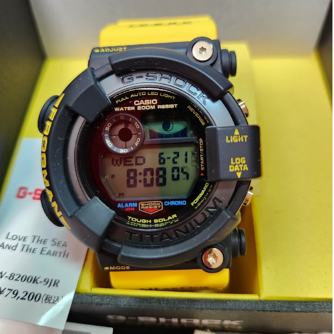 FROGMAN フロッグマン GW-8200K-9JR 新品　タグ付き　イルクジ