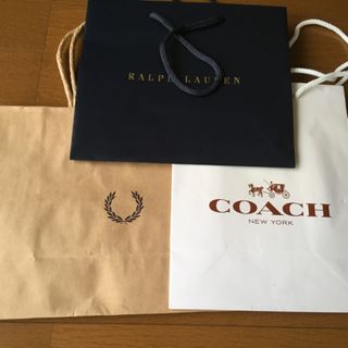 コーチ(COACH)のショップ袋(ショップ袋)