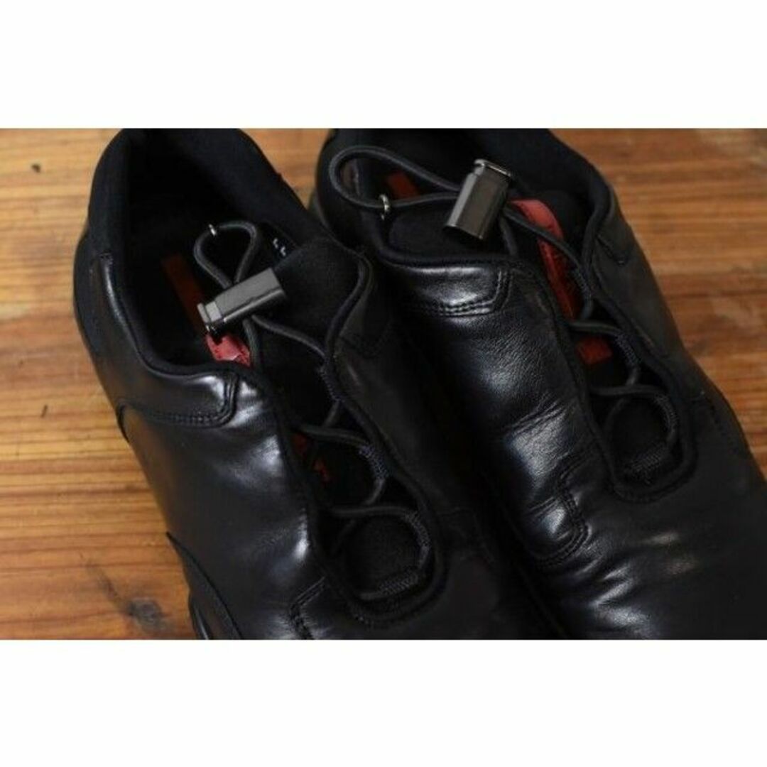 外箱不良宅配便送料無料 【Y2K】PRADA SPORTS レザースリッポン