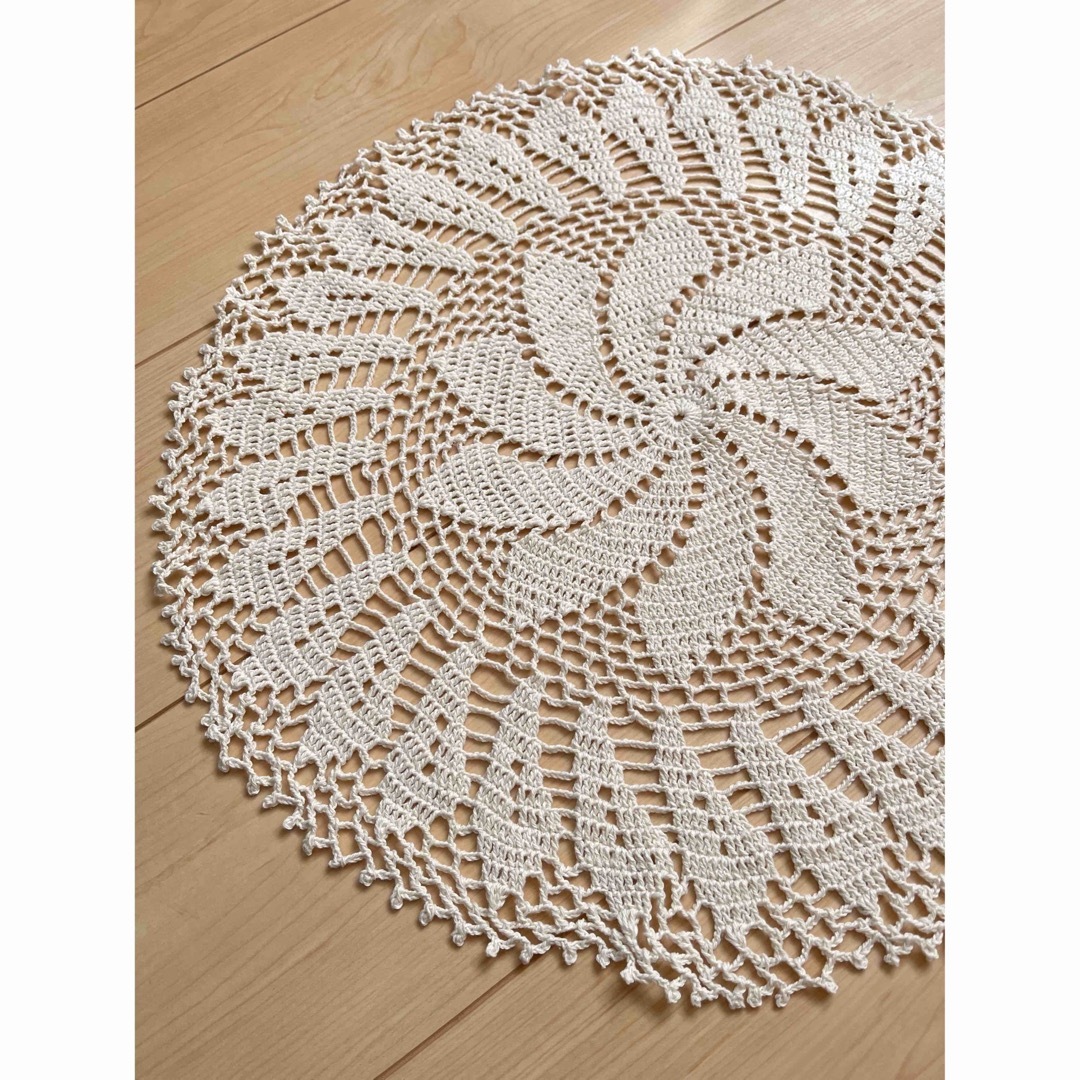 ハンドメイド ドイリー レース編み 41cm*41cmの通販 by LL's shop |ラクマ