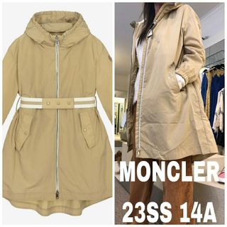 未使用★MONCLER モンクレール スプリングコート キャメル ベージュ 正規