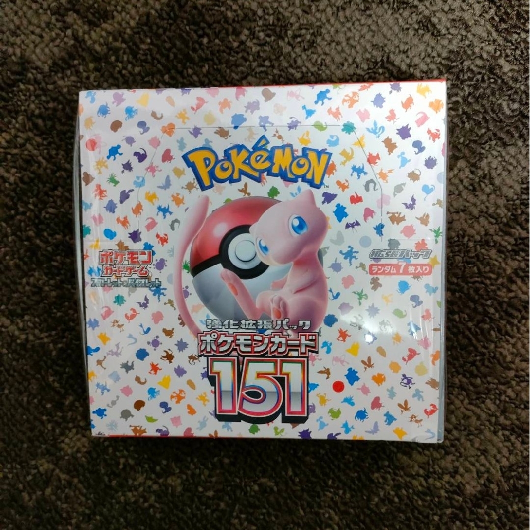 ポケモンカード151BOX　シュリンク付き。 1