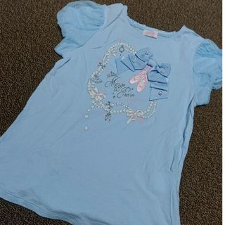 メゾピアノ(mezzo piano)の！桜様専用！メゾピアノ バレリーナTシャツ 140(Tシャツ/カットソー)