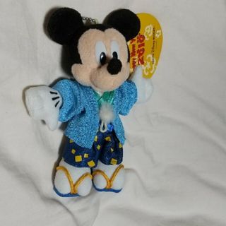 ディズニー(Disney)のミッキー ぬいぐるみバッジ 2010 新年(キャラクターグッズ)