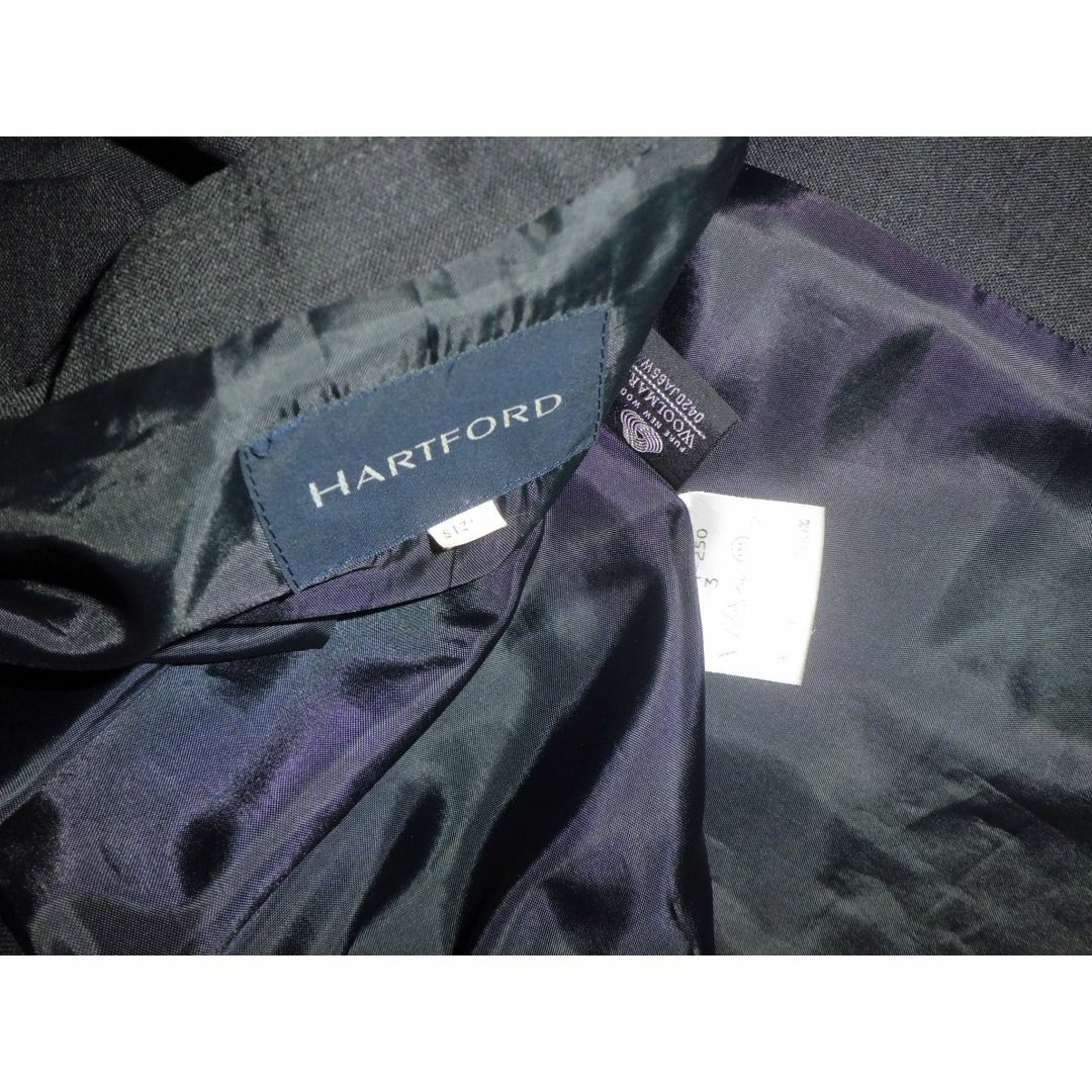 HARTFORD(ハートフォード)の11号 明るめの黒　HARTFORD 三陽商会 スカートスーツ　新社会人スーツ レディースのフォーマル/ドレス(スーツ)の商品写真