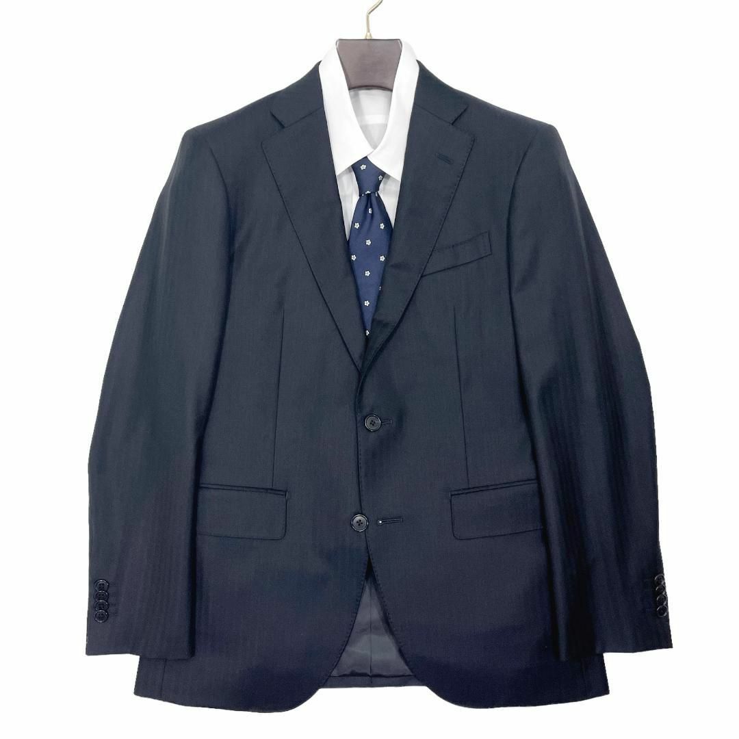 LORO PIANA(ロロピアーナ)の【新品◆ルイヴィトン傘下】ロロピアーナ スーツ 濃紺 A5 身長170cm ③ メンズのスーツ(セットアップ)の商品写真