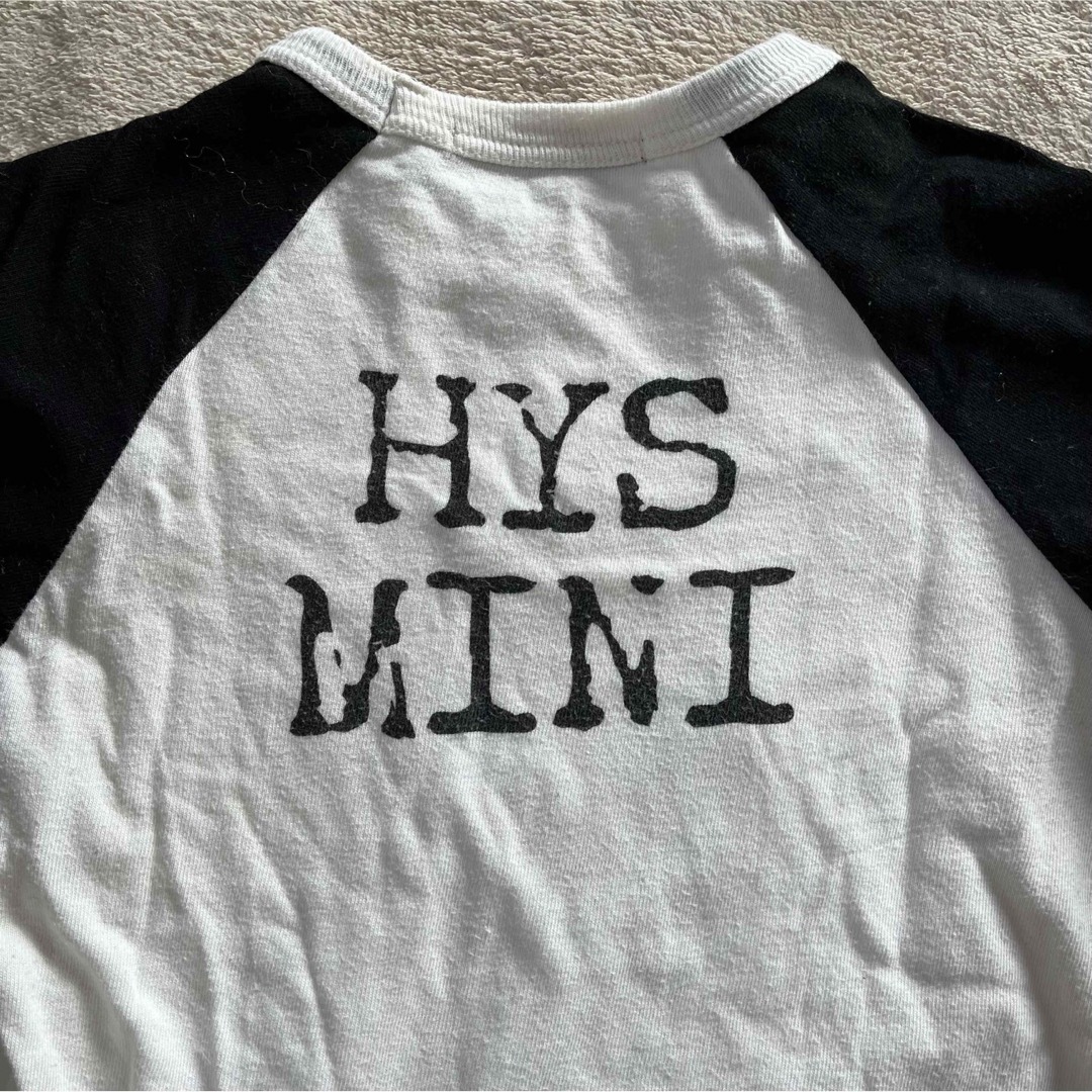 HYSTERIC MINI(ヒステリックミニ)のヒステリックミニ　hystericmini ヒスミニ  ラグラン ロンT 130 キッズ/ベビー/マタニティのキッズ服女の子用(90cm~)(Tシャツ/カットソー)の商品写真