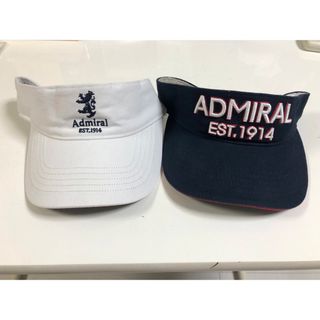 アドミラル(Admiral)の【値下げ】アドミラル　サンバイザー　2個セット(ウエア)