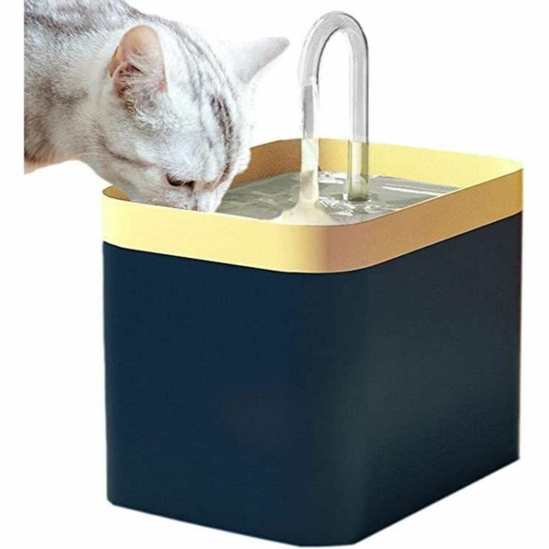 給水器 ペット用 水飲み器 猫 犬 循環式 静音 フィルター付き 真空ポンプ その他のペット用品(猫)の商品写真