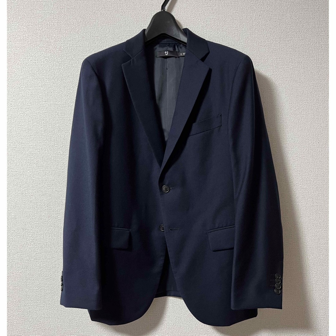 Jil Sander(ジルサンダー)の+J ウールジャケット　セットアップ NAVY メンズのスーツ(セットアップ)の商品写真