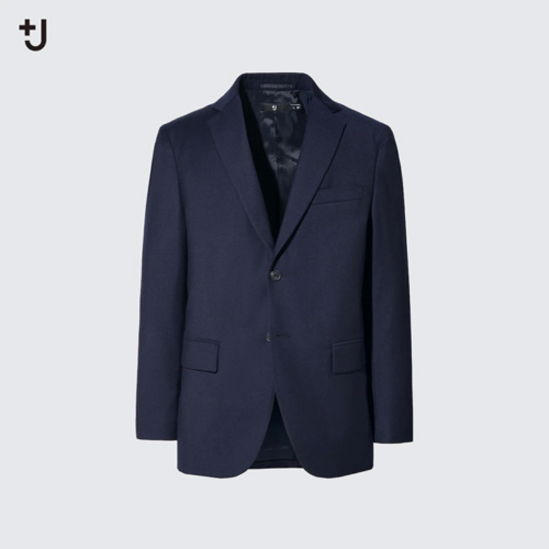 JIL SANDER - +J ウールジャケット セットアップ NAVYの通販 by JIL SANDER - +J ウールジャケット セットアップ NAVYの通販 by