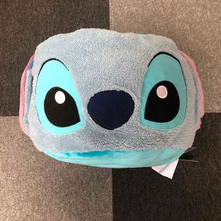 スティッチ(STITCH)の新品　スティッチ Cushy-ON スーパー ギガザッカ クッション(キャラクターグッズ)