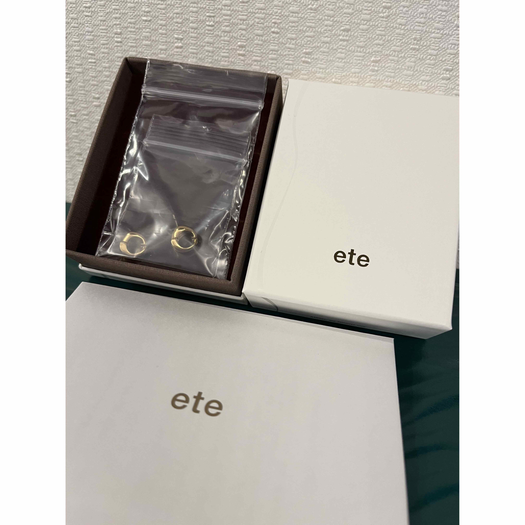 初回限定 eteハグイヤリング イエローゴールド未使用 | artfive.co.jp