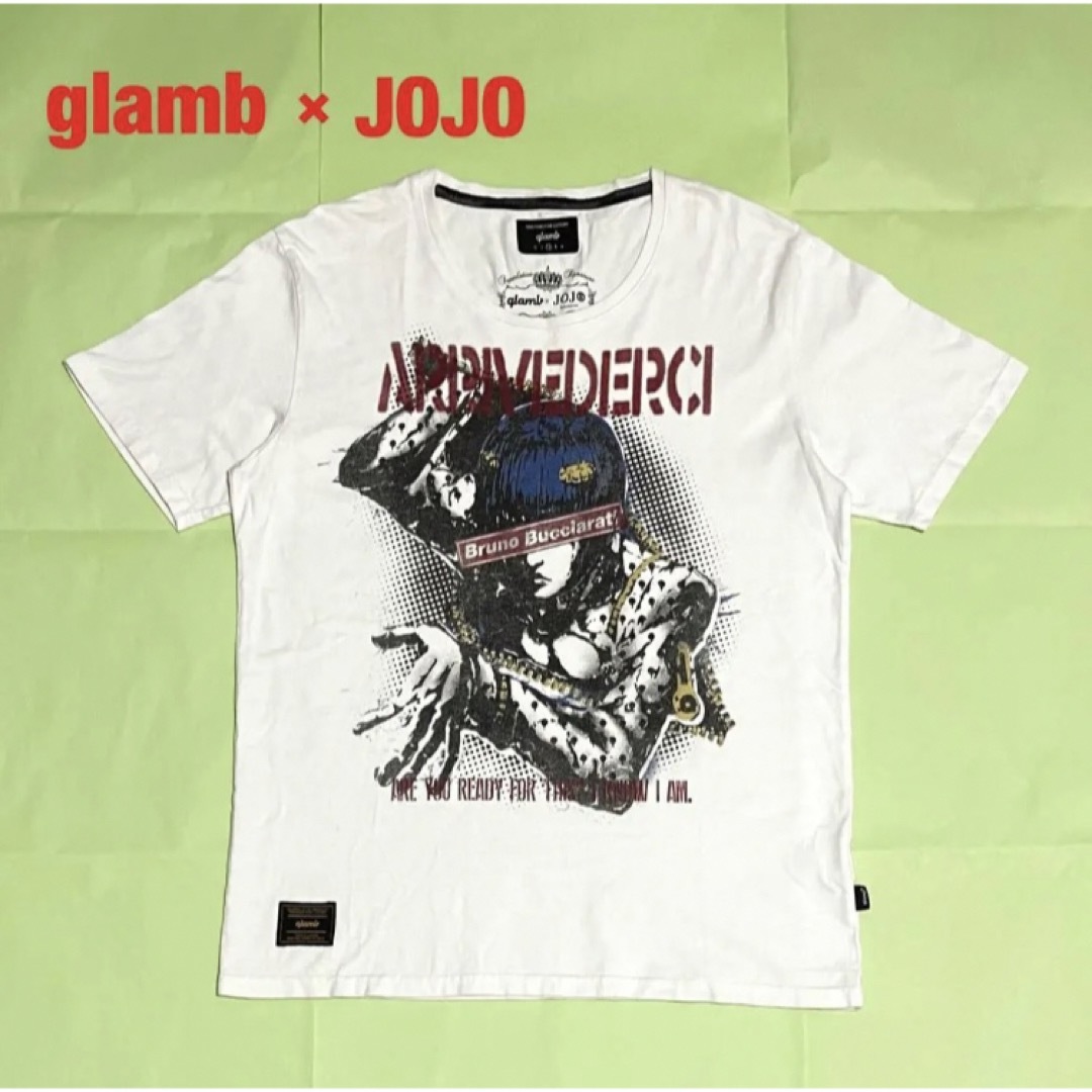 【希少】glamb×JOJO　コラボTシャツ　ブローノ・ブチャラティのサムネイル