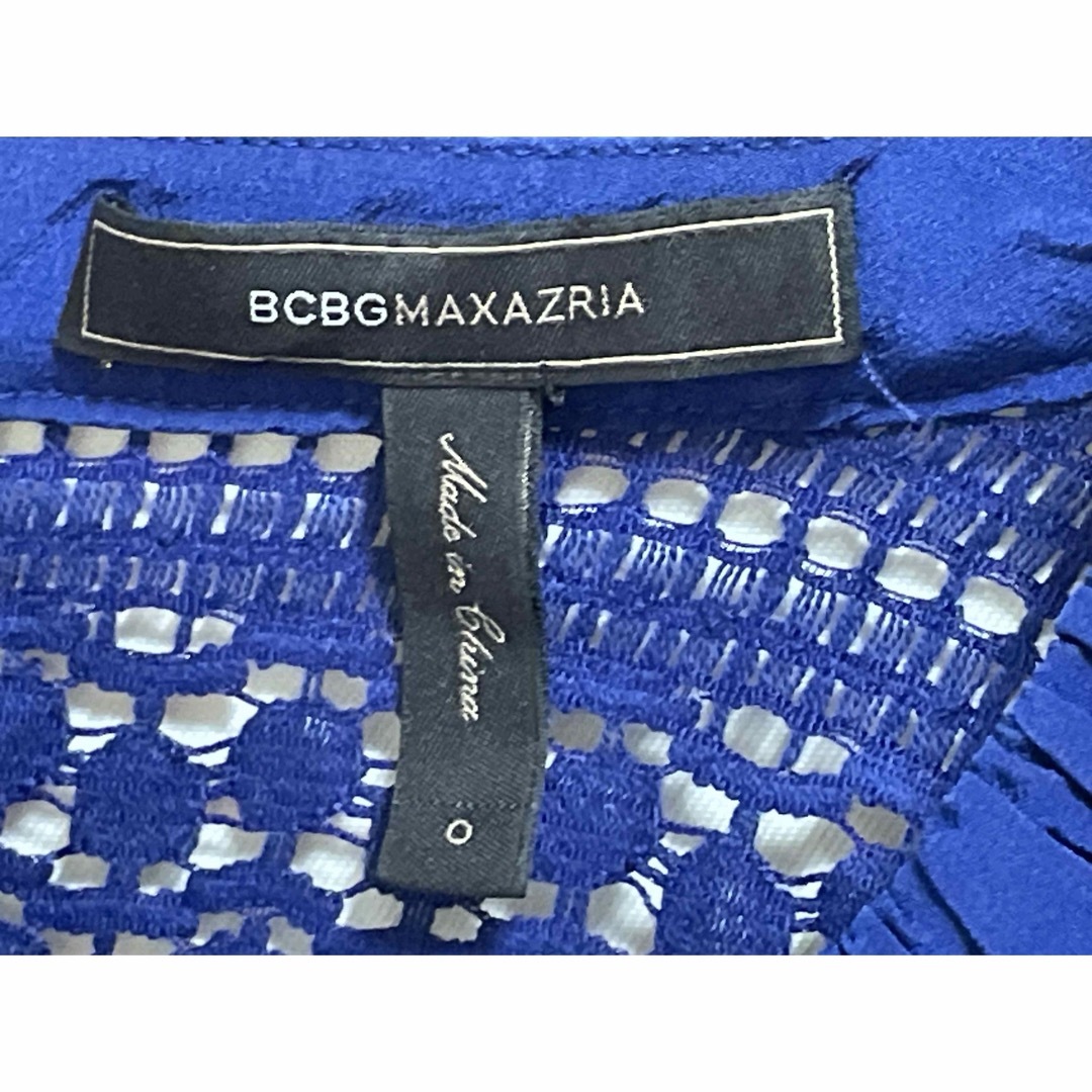 BCBGMAXAZRIA(ビーシービージーマックスアズリア)の【BCBG MAXAZRIA】パーティー ドレス ワンピース レース 半袖 レディースのワンピース(ミニワンピース)の商品写真