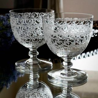 バカラ ローハン シャンパンクープ 5客 傷無 美品 Baccarat 古美術品