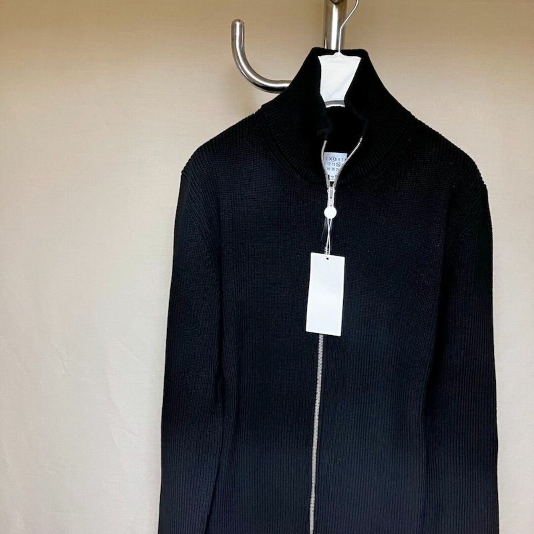 Maison Martin Margiela(マルタンマルジェラ)の新品 S 23aw マルジェラ ドライバーズニット 黒 4956 メンズのトップス(ニット/セーター)の商品写真