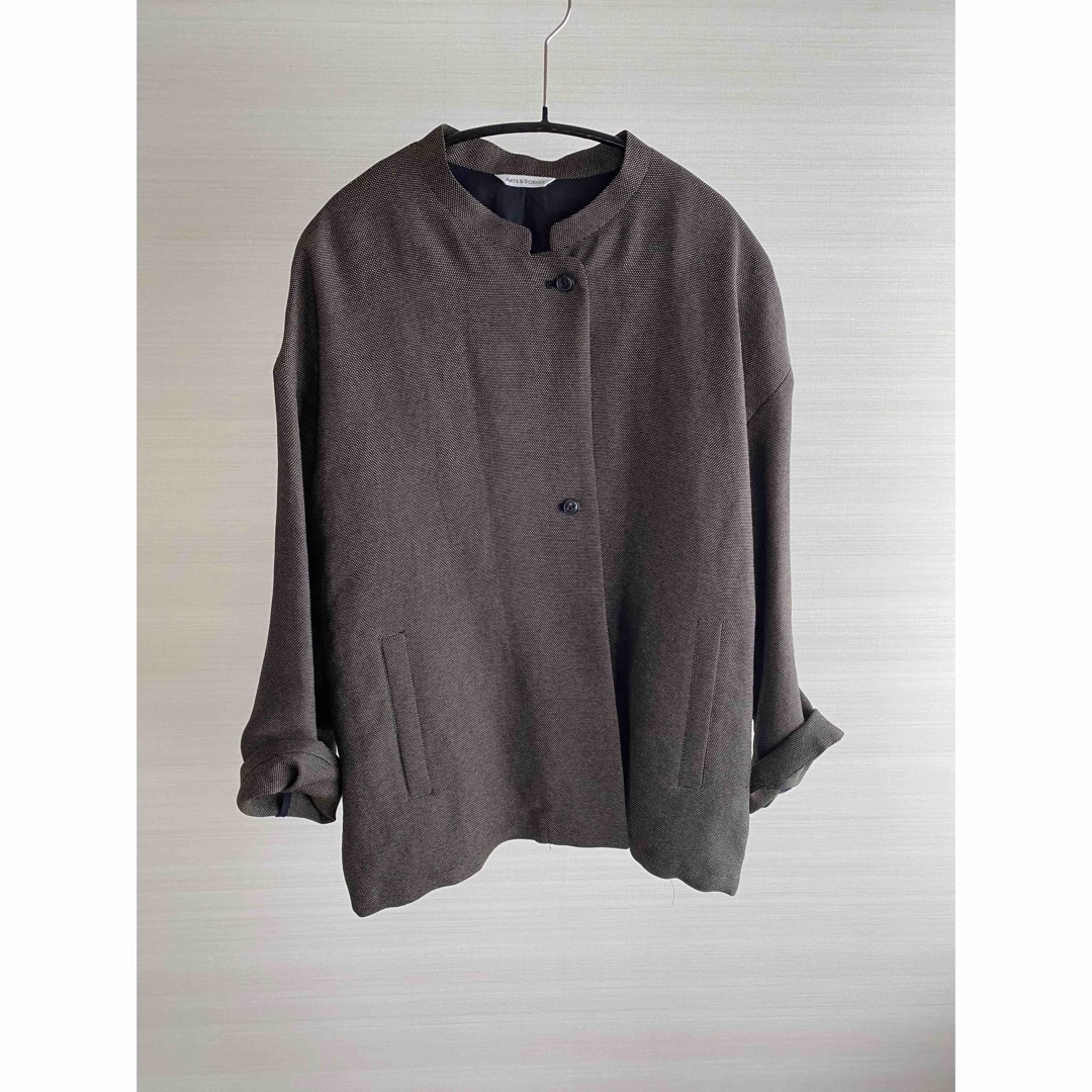 美品】A&S / Over Front Short Jacket | vrealitybolivia.com